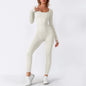 Seamless Yoga Jumpsuit Long Sleeve